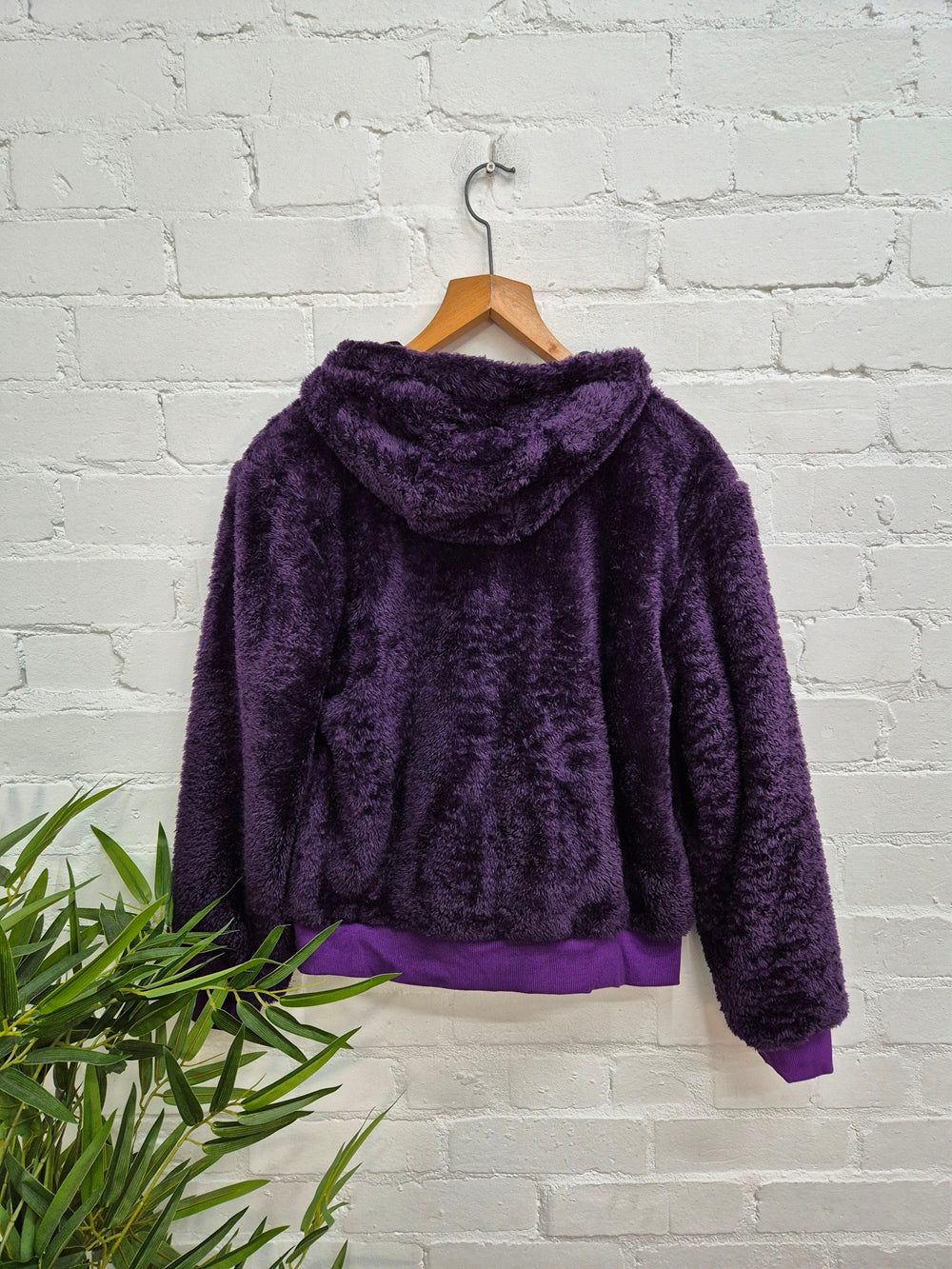 Teddy Bear Short Zip Hooded Jacket