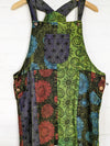 Short Dungaree Dress