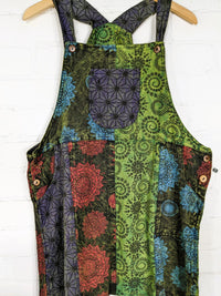 Short Dungaree Dress