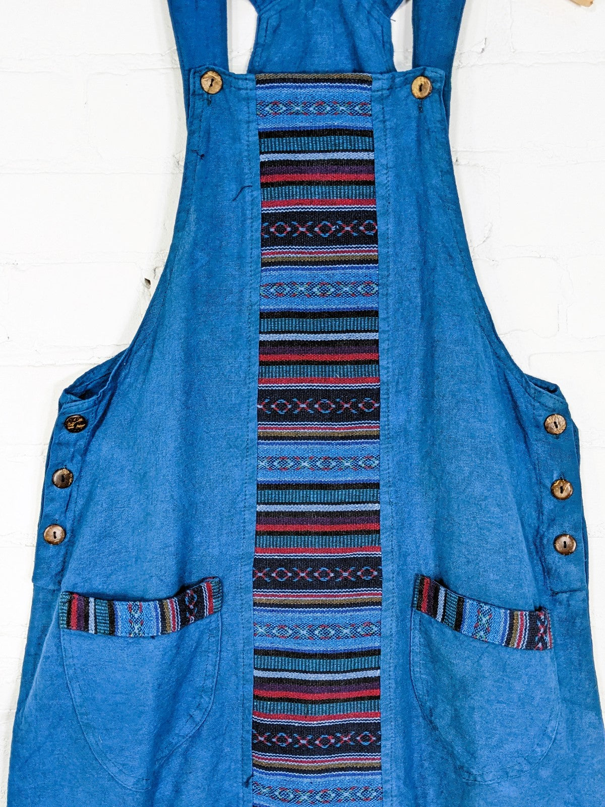 Short Dungaree Dress