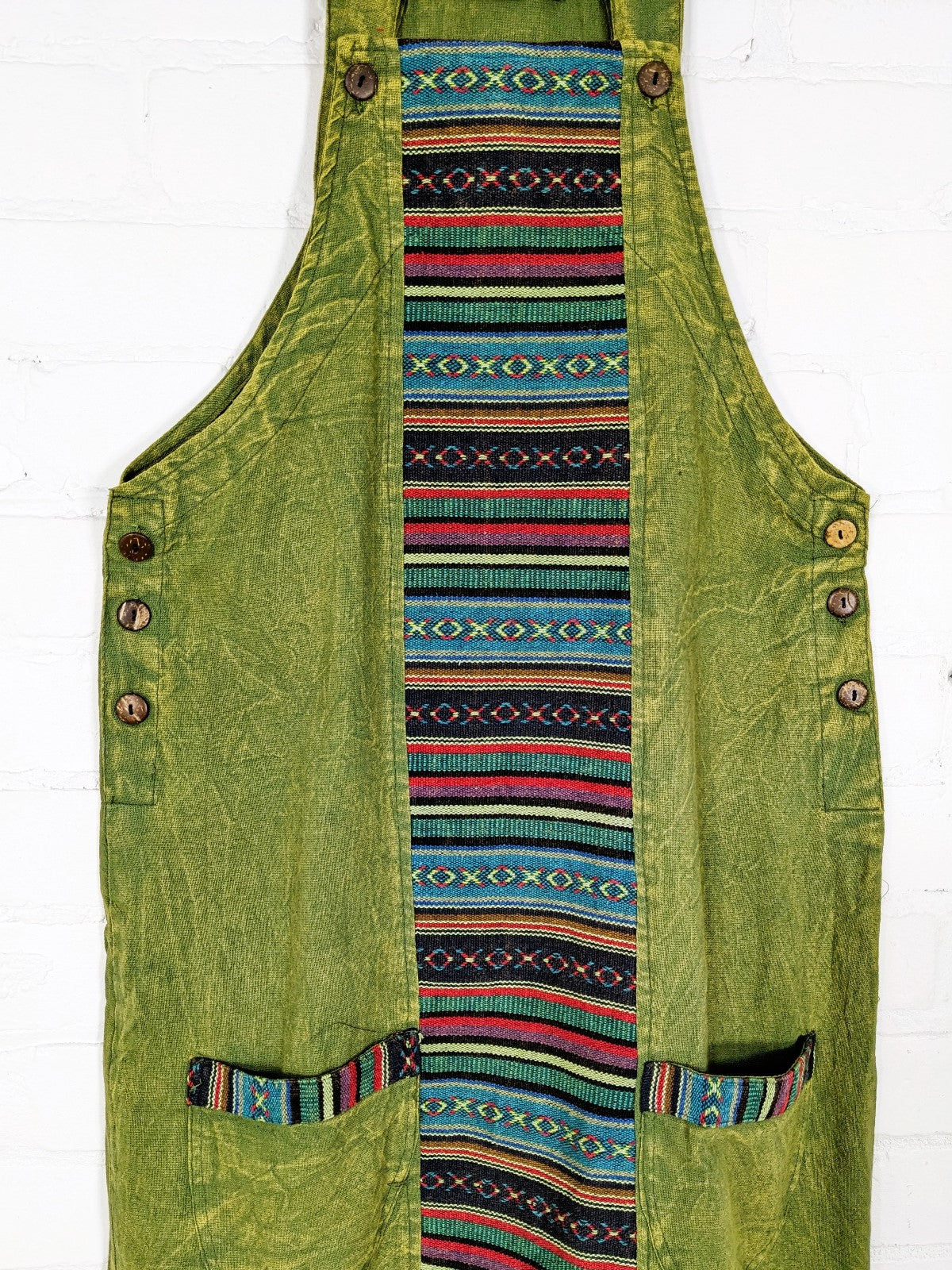 Short Dungaree Dress