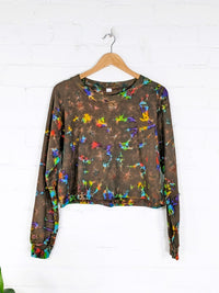 Fleece Cropped Jumper