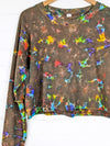Fleece Cropped Jumper