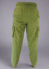 Plain Cargo Cotton Trousers