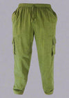 Plain Cargo Cotton Trousers
