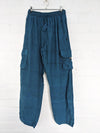 Plain Cargo Cotton Trousers