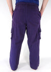 Plain Cargo Cotton Trousers