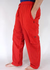 Plain Cargo Cotton Trousers