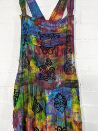 Tie Dye Dungarees