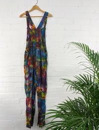 Tie Dye Dungarees