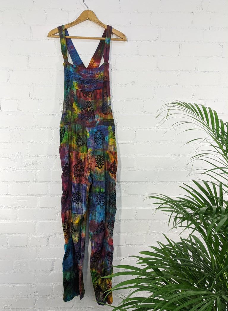 Tie Dye Dungarees