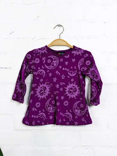 Kids Celestial Half Sleeve Short Top