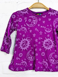 Celestial Half Sleeve Short Top