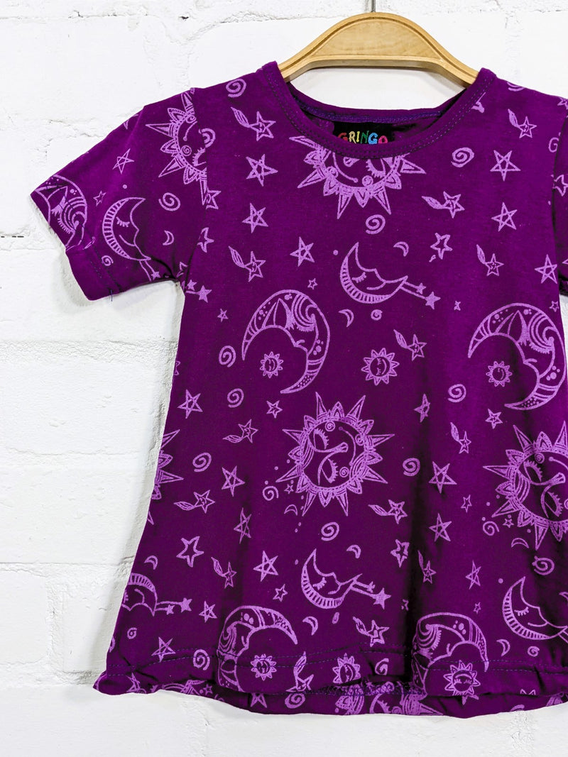 Celestial Short Sleeve Short Top