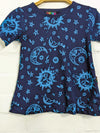Celestial Short Sleeve Short Top