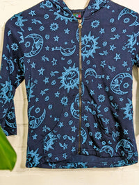 Celestial Zip Hoodtop