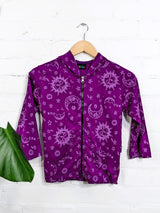 Kids Celestial Zip Hoodtop