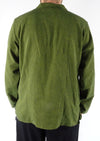 Plain Cotton Three Button Shirt