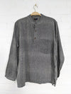 Plain Cotton Three Button Shirt