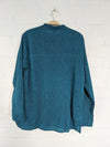 Plain Cotton Three Button Shirt