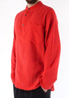 Plain Cotton Three Button Shirt