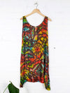 Tie Dye Short Sleeveless Dress