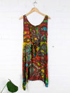 Tie Dye Short Sleeveless Dress