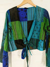 Long Sleeve Tie Top
