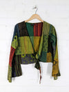 Long Sleeve Tie Top