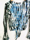 Long Sleeve Tie Top