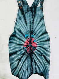 Tie Dye Dungaree Dress