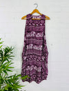 Assorted Elephant Print Midi Dress