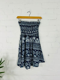 Elephant Print Skirt
