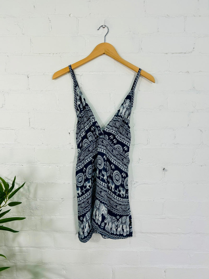 Elephant Print Vest