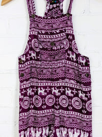 Elephant Print Dungarees