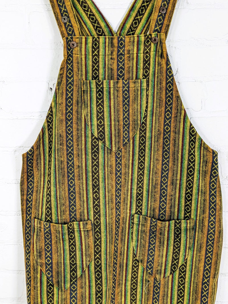 Short Dungaree Dress