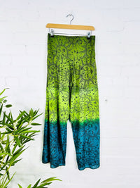Dip Tie Dye Wide Leg Trousers