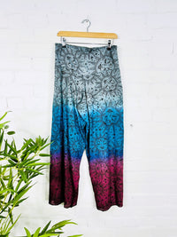 Dip Tie Dye Wide Leg Trousers