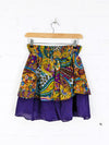 Floral Print Short Skirt