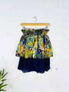 Floral Print Short Skirt