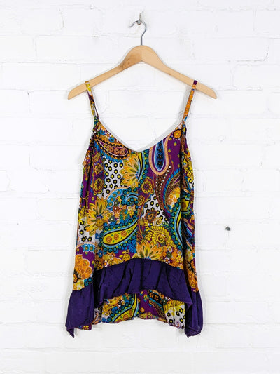 Floral Print Vest