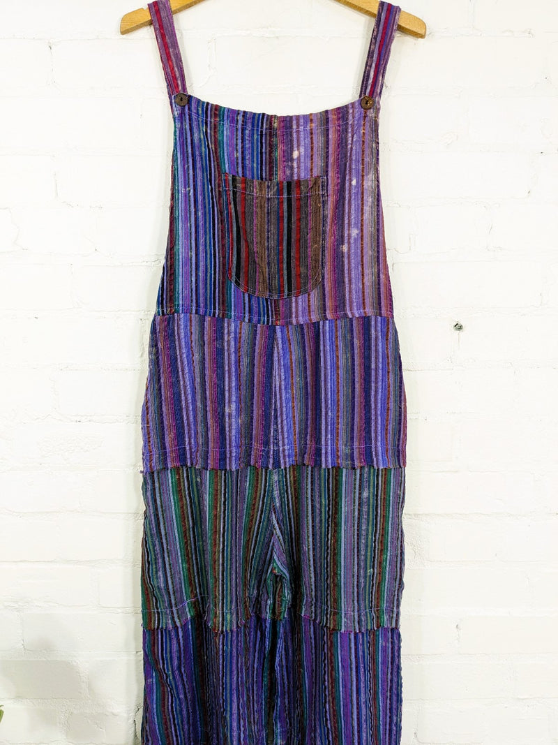 Long Wide Leg Dungarees