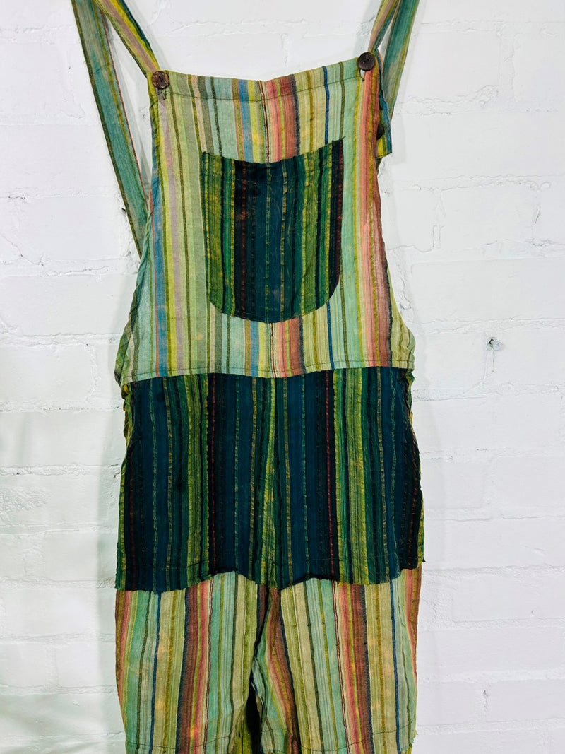 Long Wide Leg Dungarees