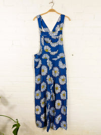 Daisy Print Dungarees