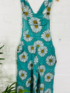 Daisy Print Dungarees