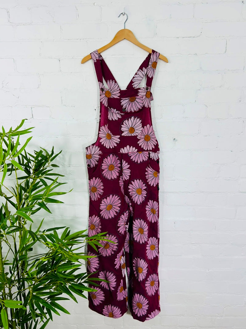 Daisy Print Dungarees
