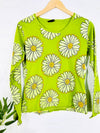 Daisy Print Long Sleeve T-Shirt