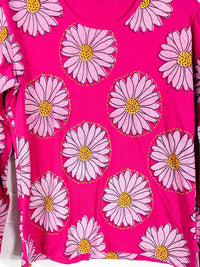 Daisy Print Long Sleeve T-Shirt