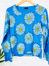 Daisy Print Long Sleeve T-Shirt