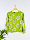 Daisy Print Long Sleeve T-Shirt
